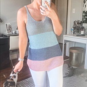 Sweater tank